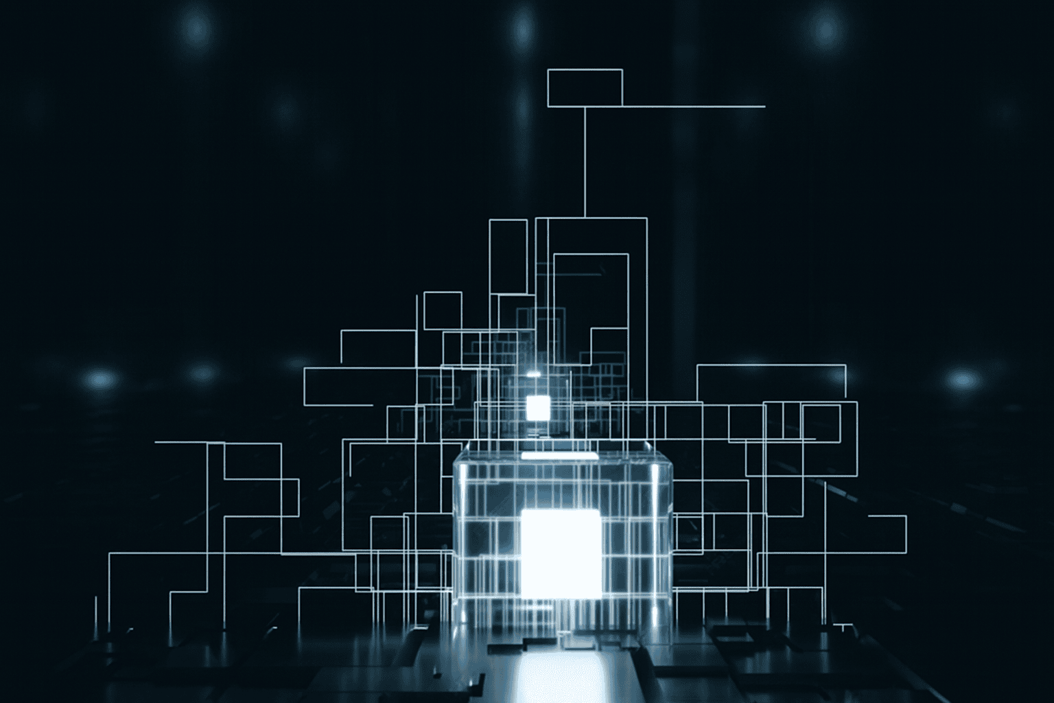 Modernizing the Core of Your Enterprise message shown with a modern digital transformation graphic.